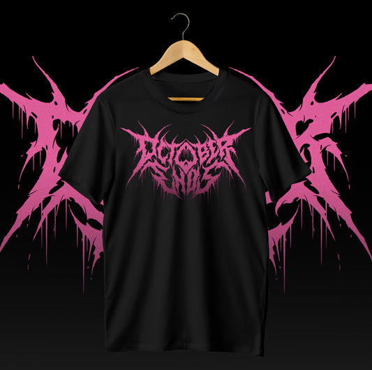 Deathcore Tee (PRE-ORDER) (Neon Pink)